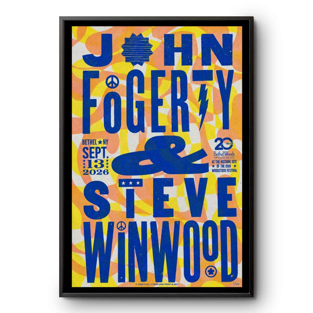 Steve Winwood 2027 tour poster